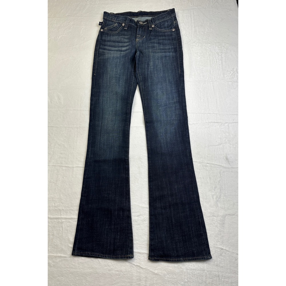 Rock & Republic Kasandra Bootcut Jeans Womens 0 Dark Wash Stretch Denim R010382